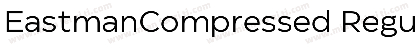 EastmanCompressed Regular字体转换